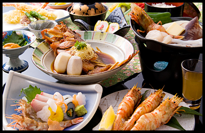地魚中心の会席コース プラン写真